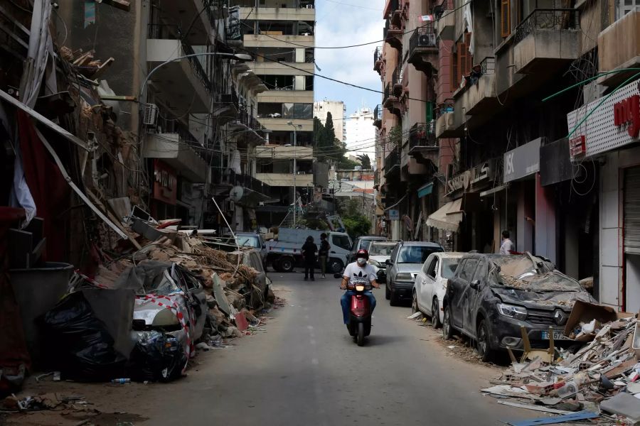 Nach der schweren Explosion in Beirut