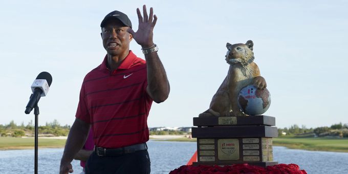 Tiger Woods ist auf die weltweite Golf-Bühne zurückgekehrt. Tiger Woods Comeback