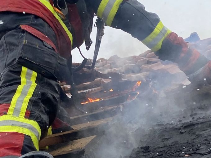 Beim Feuer wurde niemand verletzt. Brand