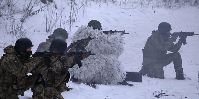 Soldaten im Schnee