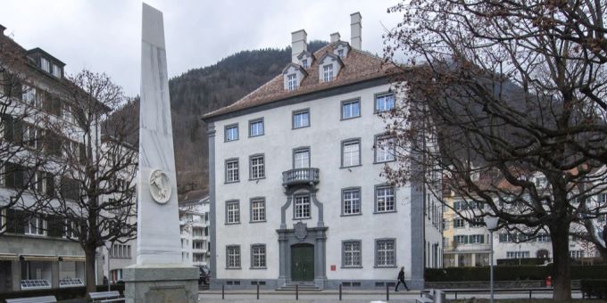 Das Bündner Regierungsgebäude in Chur (Archivbild).