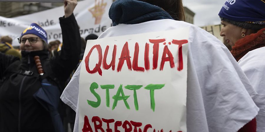Der Vorschlag sei letztlich kontraproduktiv, kritisierten die Demonstrierenden.