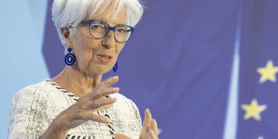 EZB-Präsidentin Christine Lagarde will die Bankenaufsicht auf europäischer Ebene zusammenziehen. (Archivbild)