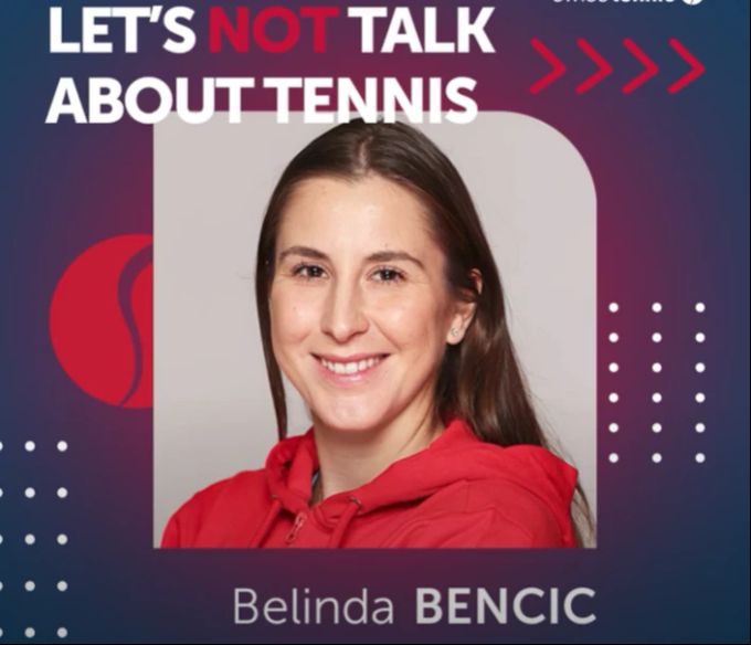 Belinda Bencic war im Podcast «Lets not talk about Tennis» zu Gast. Belinda Bencic