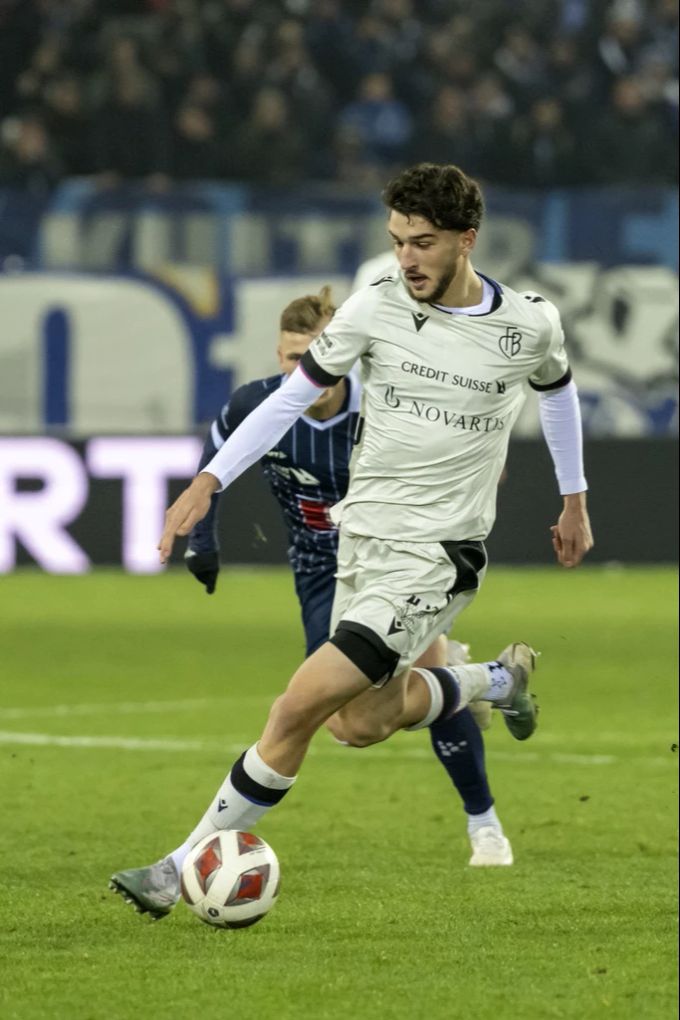 Leon Avdullahu darf beim 1:0-Sieg in Luzern von Beginn weg ran. FC Basel