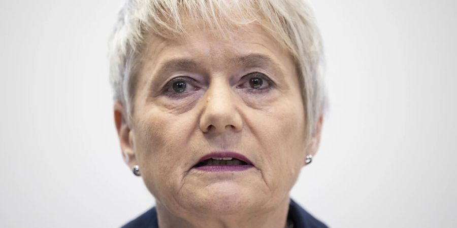 Die Zürcher Justizdirektorin Jacqueline Fehr hat im Fall Brian Keller Selbstkritik geübt: «Rückblickend habe ich wohl zu lange zugeschaut und mich zu lange beschwichtigen lassen.» (Archivbild)