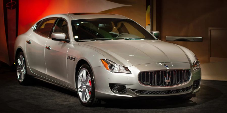 Maserati Quattroporte, Sportlimousine Ausstellung