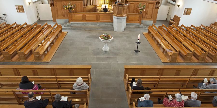 Gottesdienst mit gelichteten Reihen 2009 in der evangelisch-reformierten Kirche Thalwil ZH. (Archivbild)