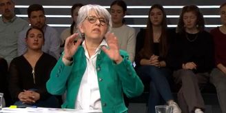 «Arena» zur 13. AHV - Baume-Schneider bekämpft ihre politischen Freunde
