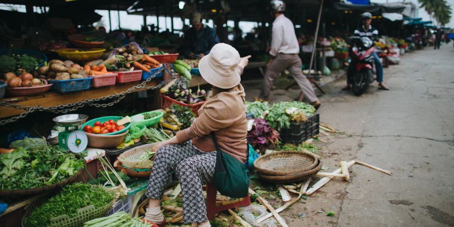 markt in vietnam