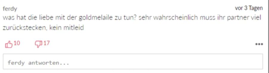 Ferdy fragt sich, was die Neffs Liebe mit ihrer Medaille zu tun hat.