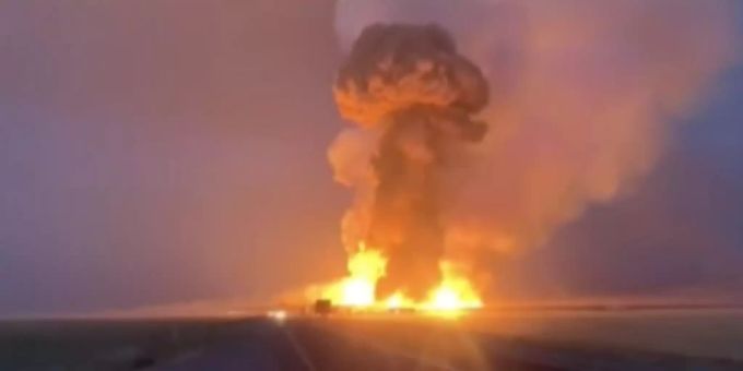 In Kasachstan kam es zu einer Explosion. kasachstan
