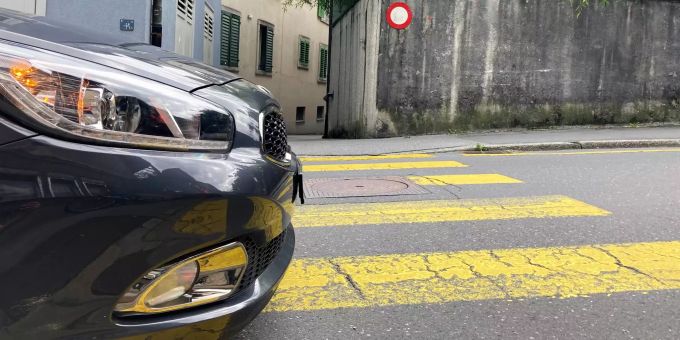 An den Fahrzeugen entstand geringer Sachschaden. Unfall