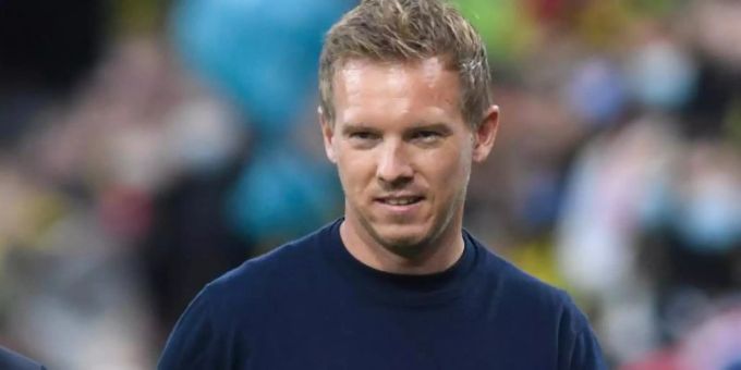 Schont beim Bremer SV einige seiner Stars: Bayern-Coach Julian Nagelsmann. Foto: Bernd Thissen/dpa Schont beim Bremer SV einige seiner Stars: Bayern-Coach Julian Nagelsmann. Foto: Bernd Thissen/dpa