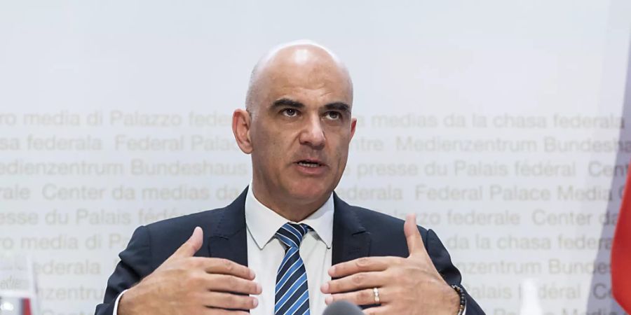 Laut Bundesrat Alain Berset wird die Schweiz eine vierte Corona-Welle nicht verhindern können. (Archivbild)