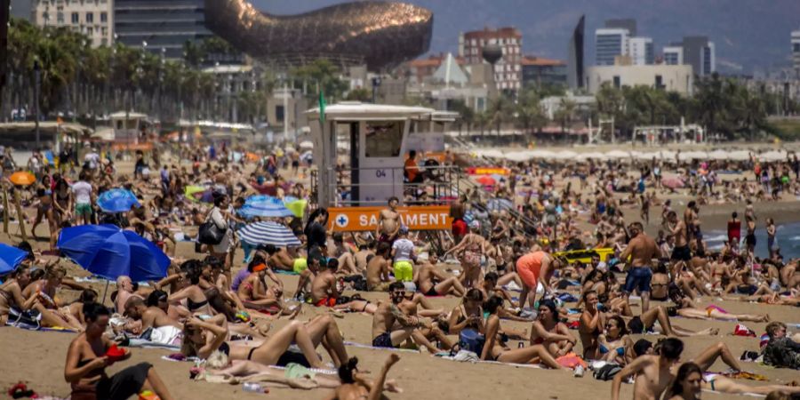 coronavirus barcelona katalonien spanien
