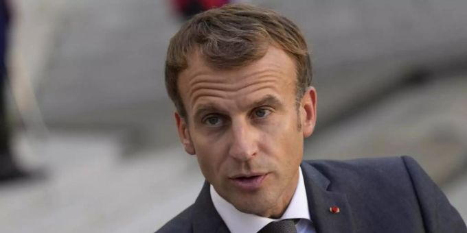 Frankreichs Präsident Emmanuel Macron. Foto: Francois Mori/AP/dpa Frankreichs Präsident Emmanuel Macron. Foto: Francois Mori/AP/dpa