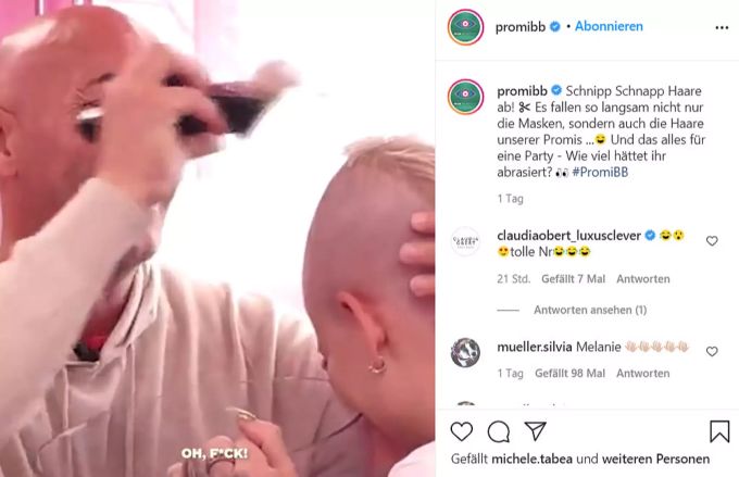 Den Fans scheint die Glatze zu gefallen. Glatze