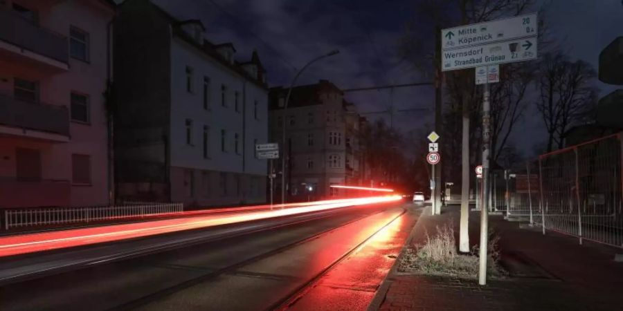 Stromausfall im Berliner Stadtteil Köpenick (Archivfoto). Foto: Jörg Carstensen/dpa