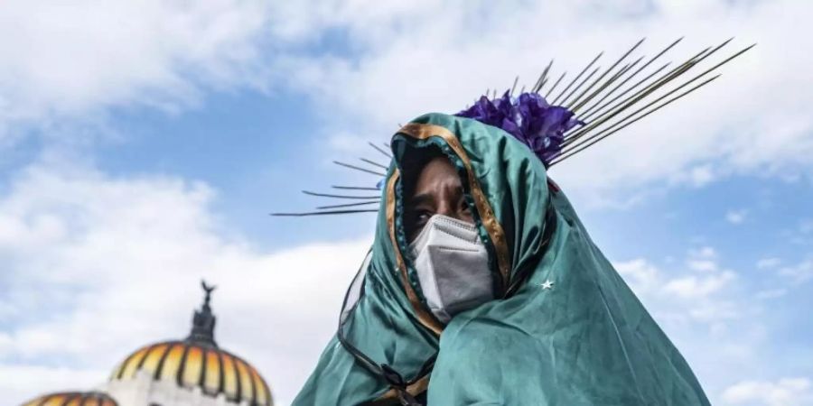 2020 gingen Frauen für ein Recht auf Abtreibung in Mexiko-Stadt auf die Strasse. Foto: Jacku Muniello/dpa