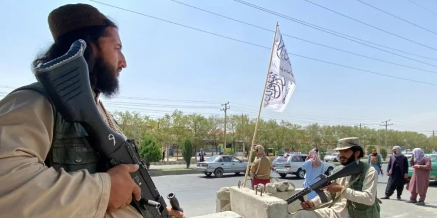 Taliban-Kämpfer in Kabul