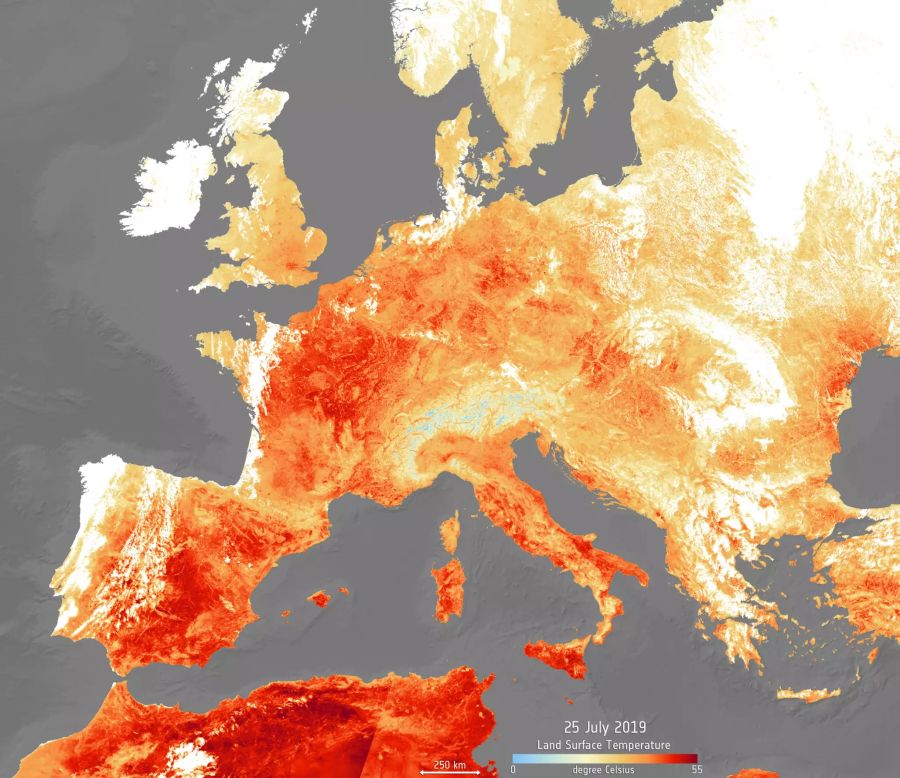 Die Temperaturen nehmen immer weiter zu – die Brände sind ausser Kontrolle.