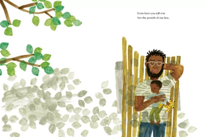 Das von Penguin Random House zur Verfügung gestellte Bild zeigt eine Seite aus dem Kinderbuch «The Bench». The Bench