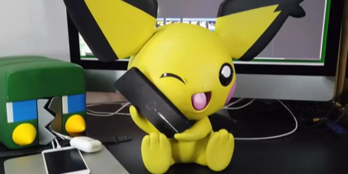Niedlich! - Pokémon-Fan baut Ladestation in Pichu-Form