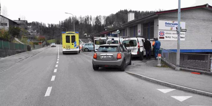 Verkehrsunfall in Flawil.