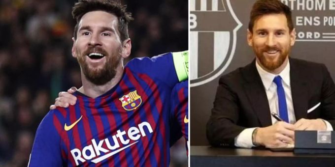 Für zwei Jahre - Barça will Lionel Messi mit Lohn-Trick halten