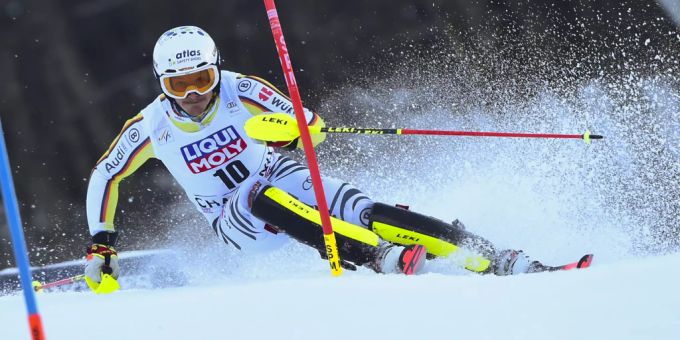 Der deutsche Linus Strasser hat Hoffnungen auf eine Medaille. Linus Strasser