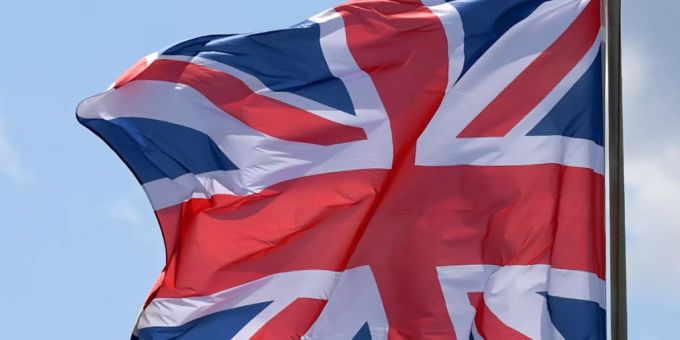 Die Flagge von Grossbritannien weht im Wind. (Symbolbild) Grossbritannien
