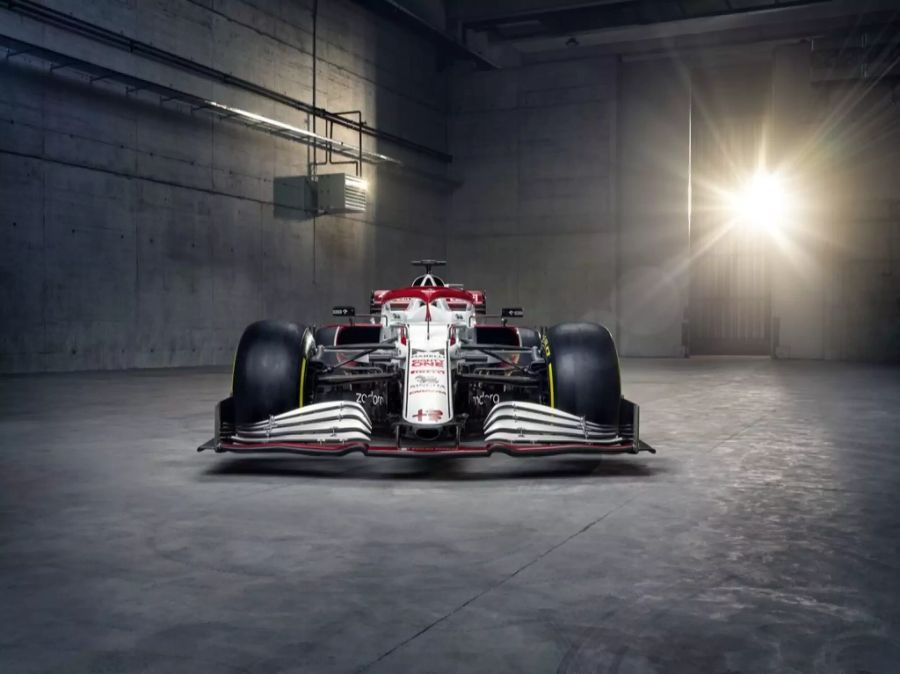 Präsentation des neuen Rennautos C41 von Alfa Romeo Racing, am Montag, 22. Februar 2021, in Warschau, Polen.