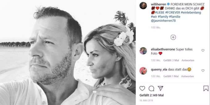 In diesen Ferien 2019 war zwischen Willi und Jasmin Herren noch alles in Ordnung. willi herren jasmin herren