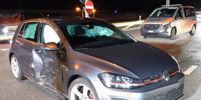 Beim Unfall wurde niemand verletzt. Luzerner Polizei