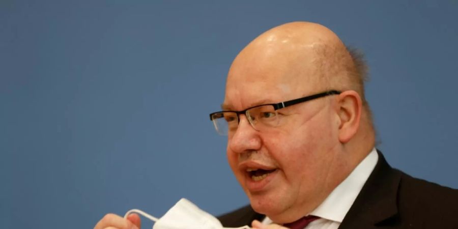 Bundeswirtschaftsminister Peter Altmaier (CDU)
