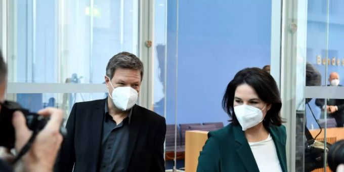 Robert Habeck und Annalena Baerbock Baerbock Habeck
