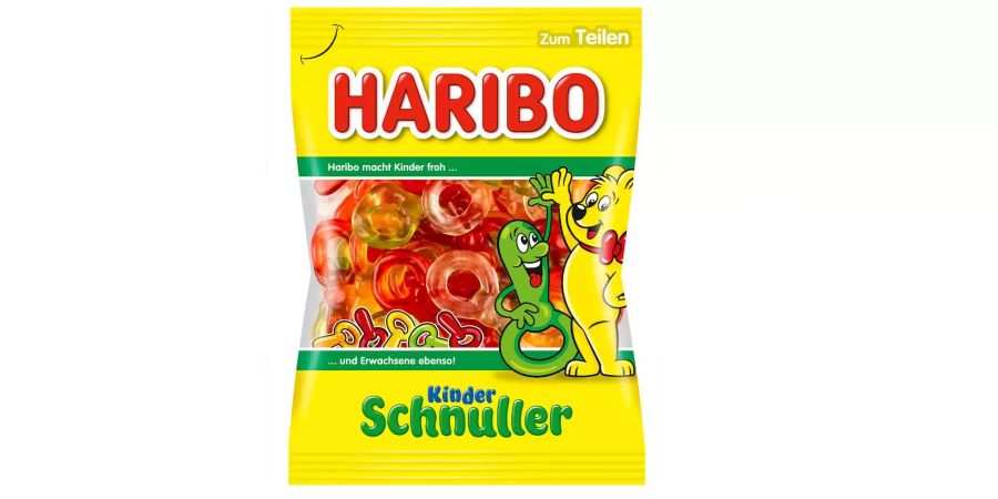 Es heisst, Babys hätten eine Vorliebe für Süsses. Ob Haribo das im Sinn hatte, als sie die legendären «Schnuller» designten? Wie dem auch sei, ein paar Nuggis werten jeden Süssigkeiten-Mix auf.