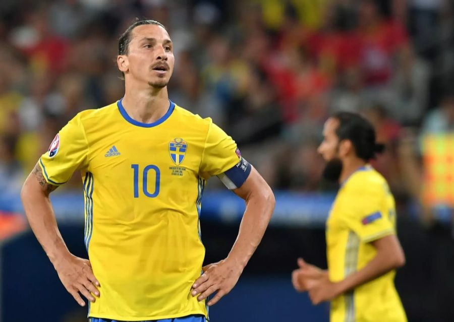 116 Spiele hat Zlatan Ibrahimovic bisher für Schweden absolviert.