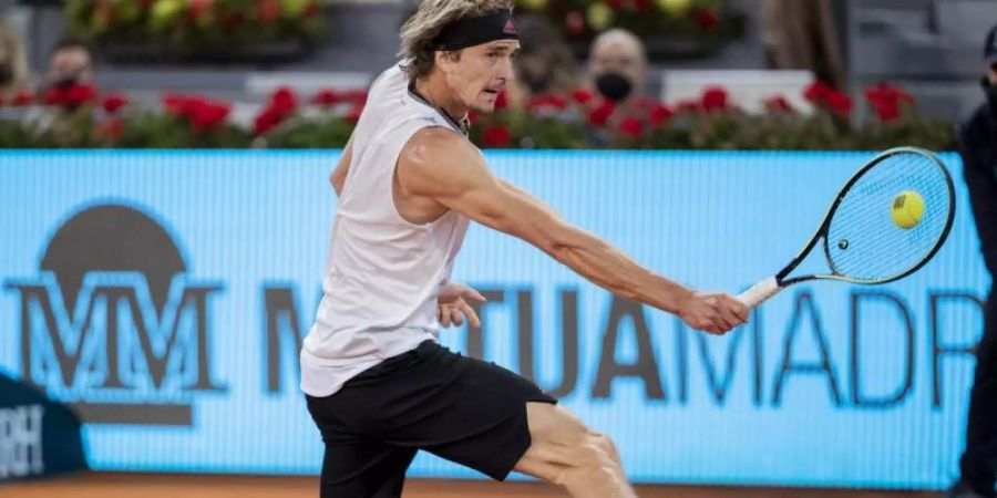 Alexander Zverev hatte am Wochenende das Masters-Turnier in Madrid gewonnen. Foto: Bernat Armangue/AP/dpa