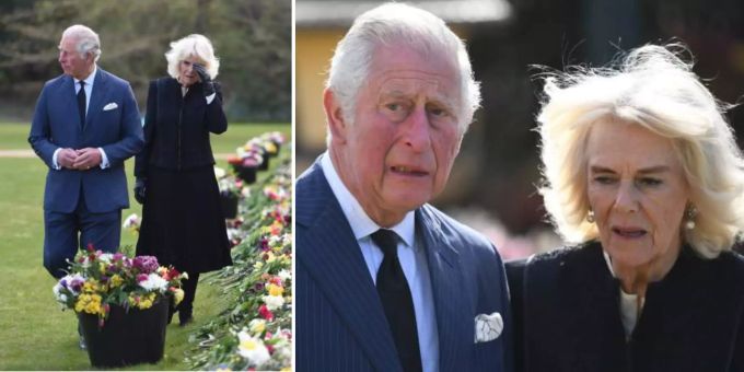 «Gerührt» - Charles & Camilla weinen vor Philips (†99) Blumenmeer