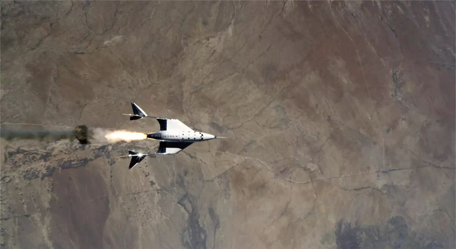 «VSS Unity» von Virgin Galactic