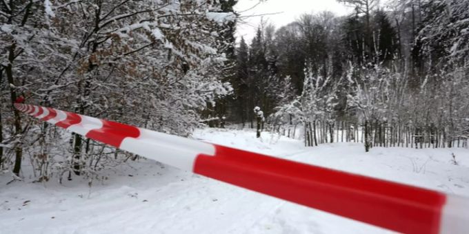 Schwerer Schnee auf den Bäumen sorgt immer noch für Gefahren im Wald.