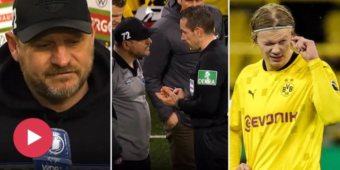 Im Video - Paderborn-Trainer tobt nach Cup-Out gegen BVB