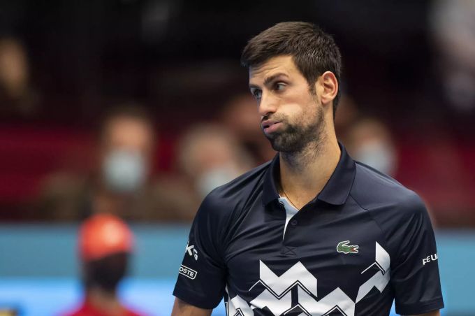 Stand zuletzt häufig im Kreuzfeuer von Kritik: Der Serbe Novak Djokovic. Novak Djokovic