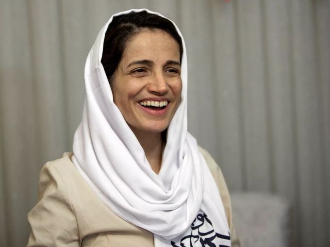 Nasrin Sotudeh, iranische Anwältin, setzt sich für Rechtsstaatlichkeit und die Rechte politischer Gefangener, Oppositionsaktivisten, Frauen und Kinder ein. Nasrin Sotudeh