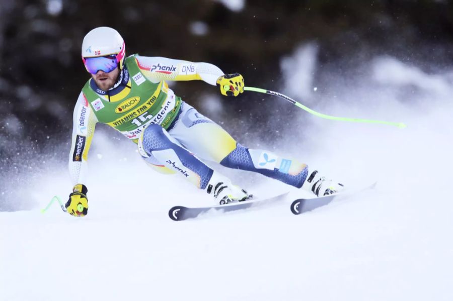 Kjetil Jansrud wird Dritter.