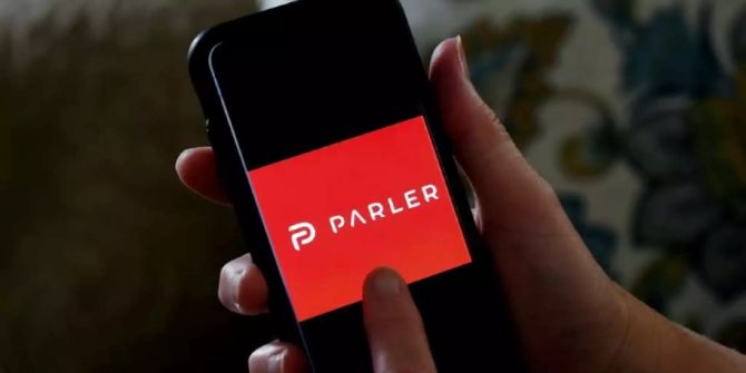 google social media app parler