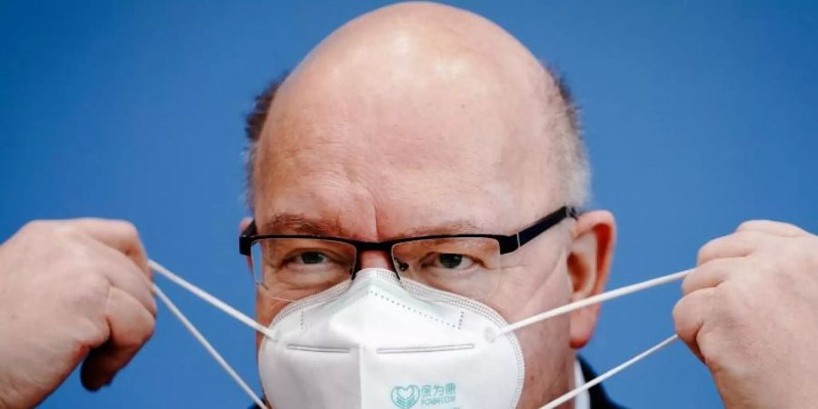 Peter Altmaier vergangene Woche bei einer Pressekonferenz in Berlin. Foto: Kay Nietfeld/dpa