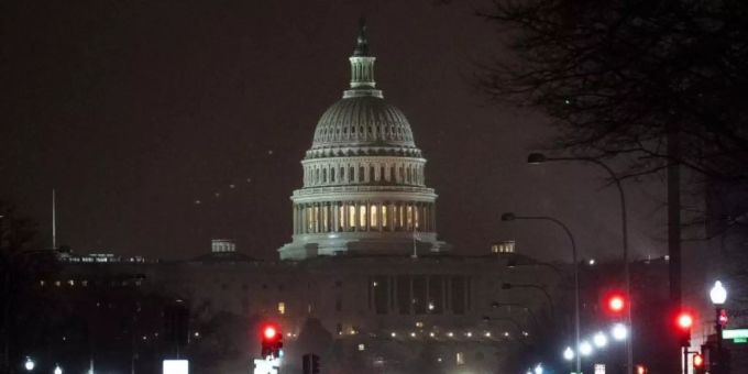 Das Kapitol, der Sitz des US-Kongress, wird schon bald in demokratischer Hand sein. Das Kapitol